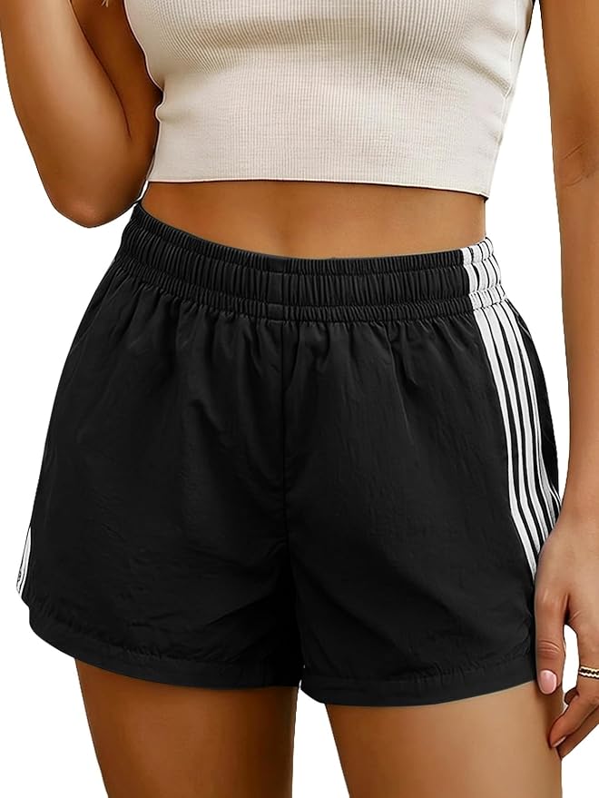 Retro Stripe Shorts
