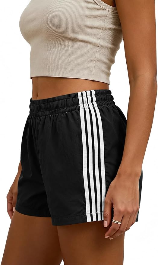 Retro Stripe Shorts