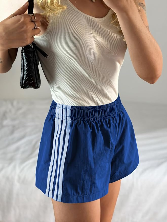Retro Stripe Shorts