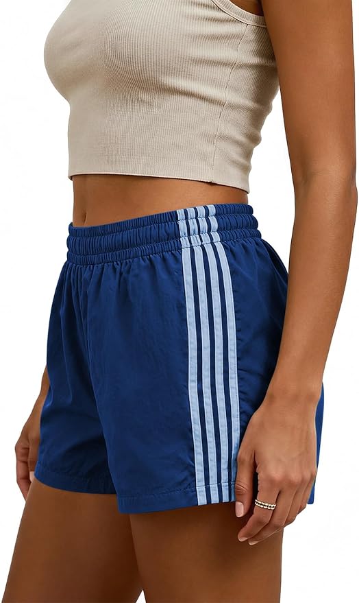 Retro Stripe Shorts