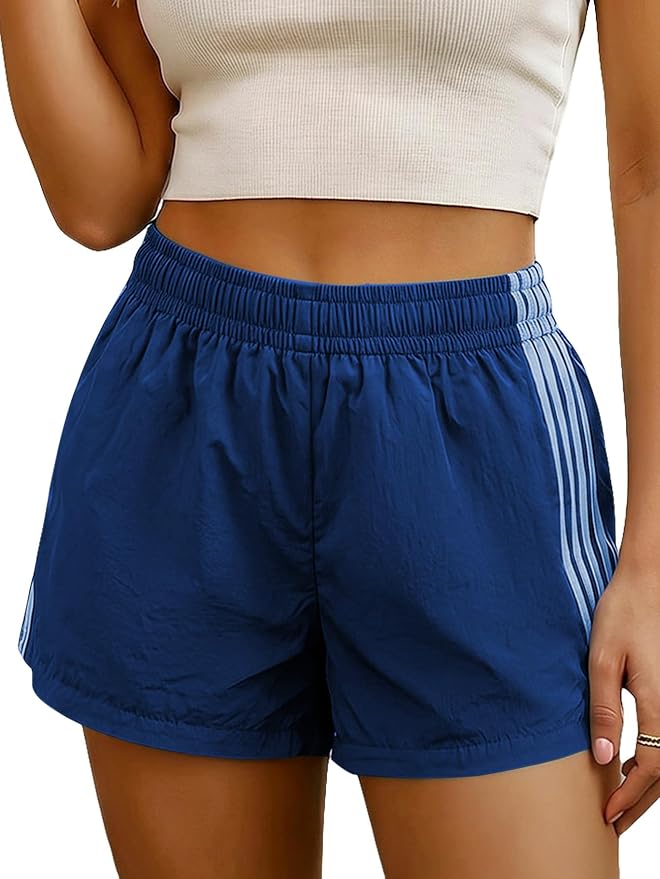 Retro Stripe Shorts
