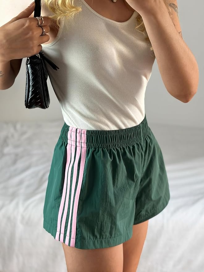 Retro Stripe Shorts
