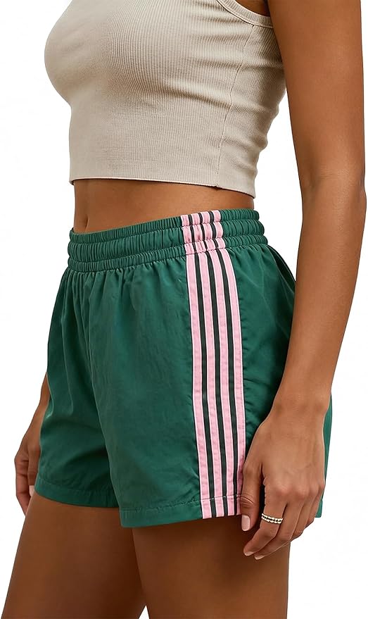 Retro Stripe Shorts