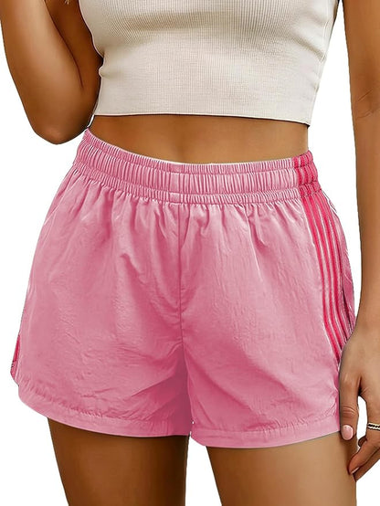 Retro Stripe Shorts
